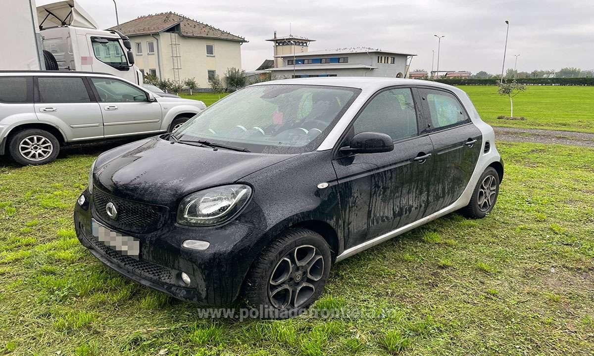 Mașină căutată de autoritățile din Grecia, oprită în P.T.F. Halmeu