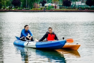 Primul traseu de caiac accesibilizat pentru nevazatori din Romania