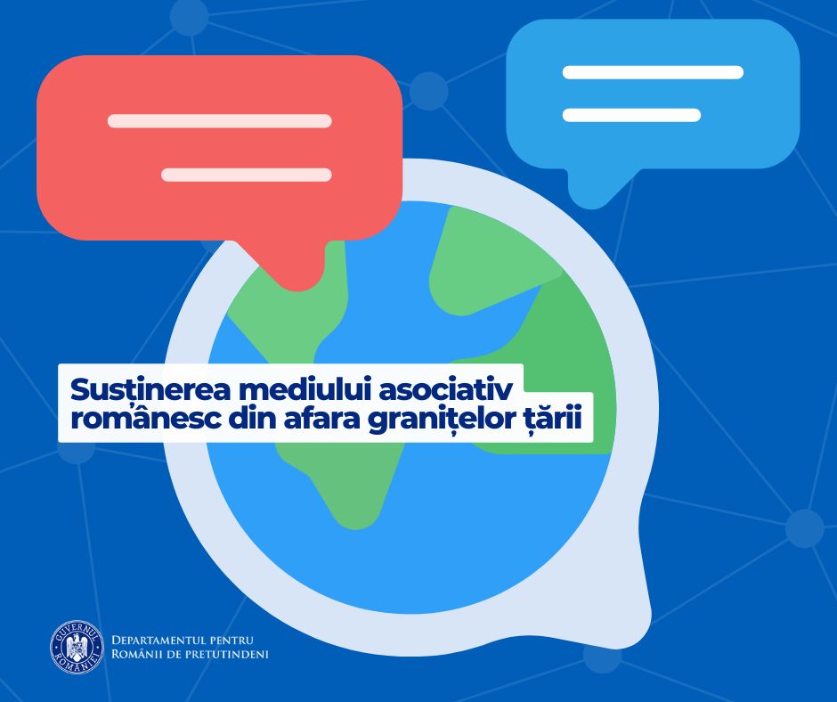 DRP a lansat Programul Susținerea mediului asociativ românesc  din afara granițelor țării