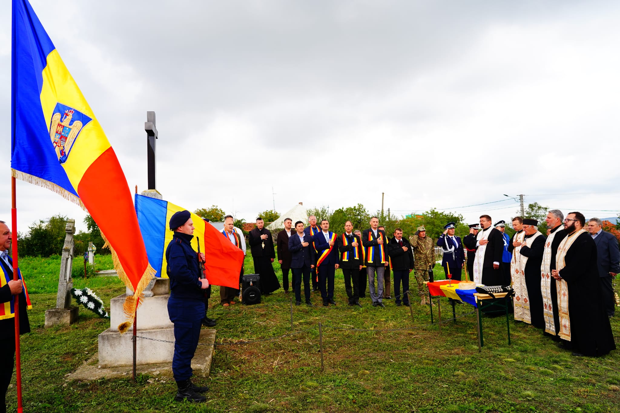 Activități de cinstire a eroilor la Babța, Hurezu Mare  și Supuru de Sus