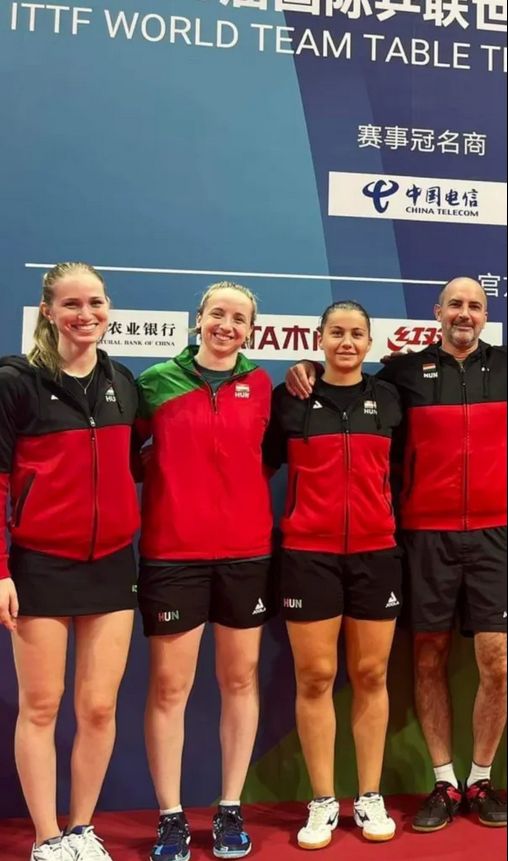 Tenis de masă: Careianca Dari Helga, cu lotul Ungariei la Campionatul Mondial pe Echipe din China