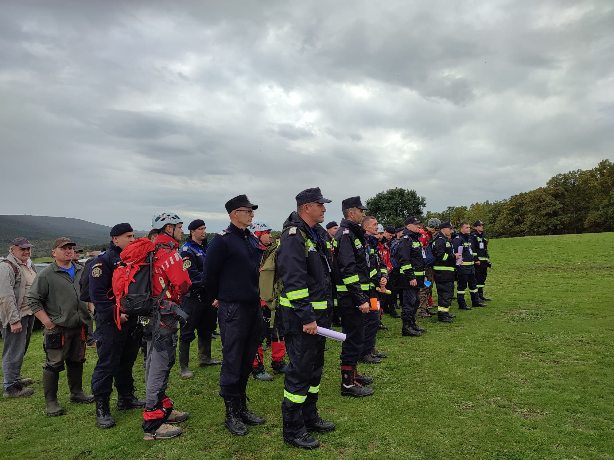 Avion prăbușit în Codru (exercițiu)