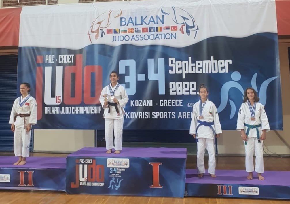 Judo  /  Alexia Timoc, bronz la Balcaniadă, la U14