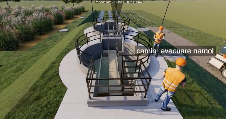 VIDEO. FINANȚARE pentru stație de epurare ecologică, UNICĂ în țară, la Ardud-Baba Novac