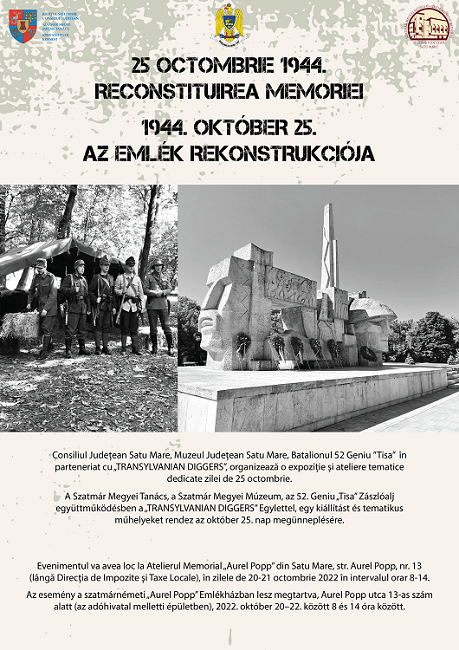 25 OCTOMBRIE 1944.  RECONSTITUIREA MEMORIEI