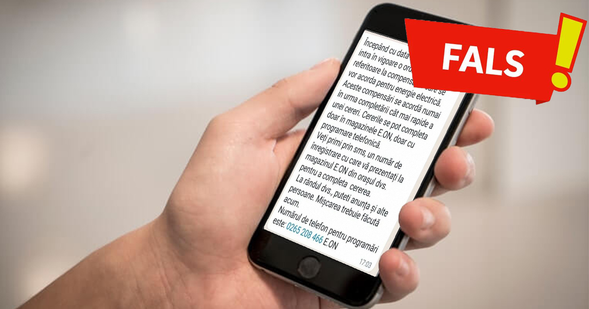 Atenție la țepele în numele E.On!