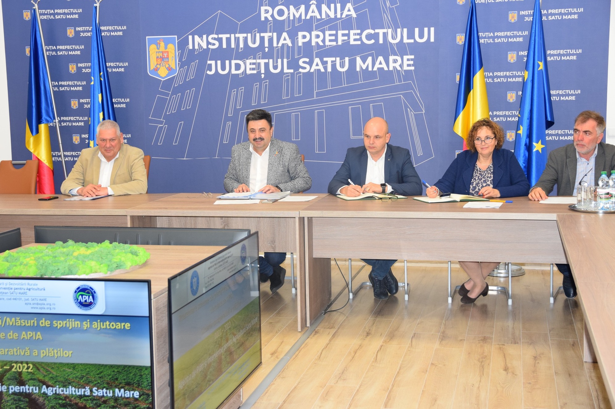 Colegiul Prefectural Satu Mare, în ședință de lucru