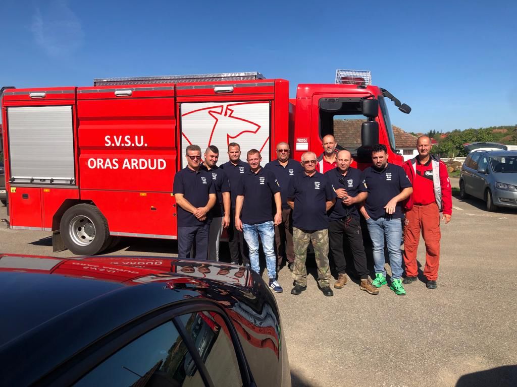 Autospecială de pompieri nouă, în dotarea Serviciului Voluntar pentru Situații de Urgență Ardud