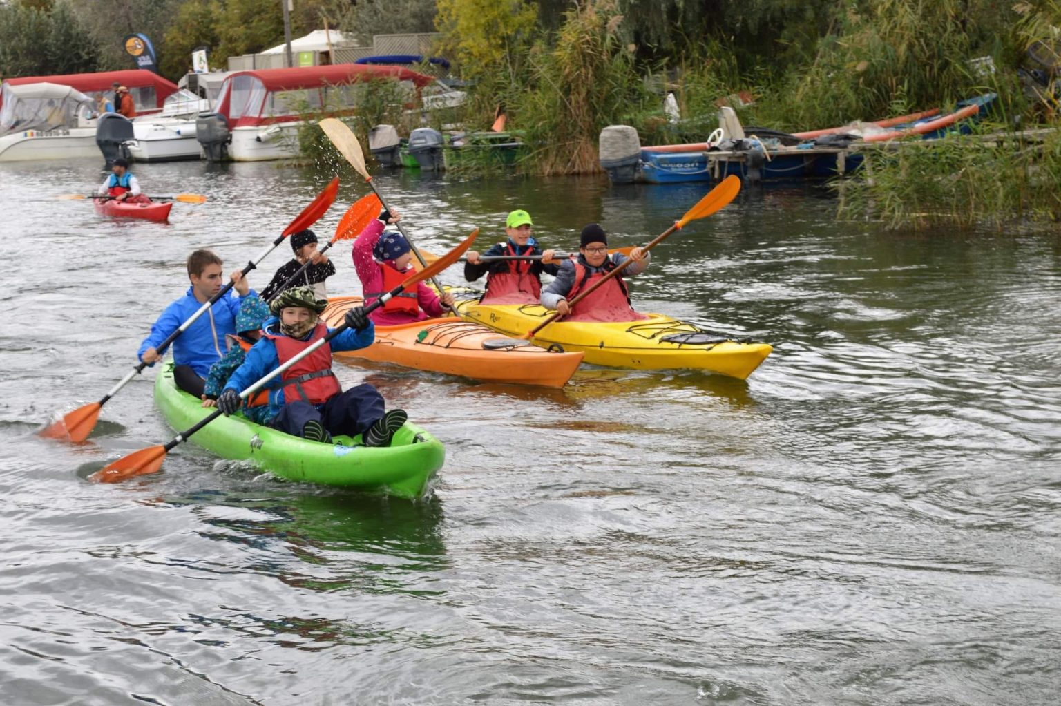 Caiac SMile: aventura în Delta Dunării