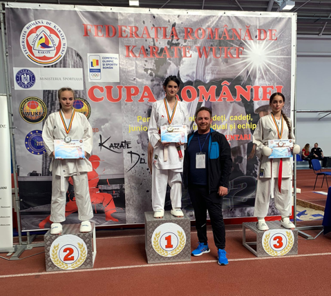 Ioana Roca, locul I la Kumite, Shobun Sanbon, individual
