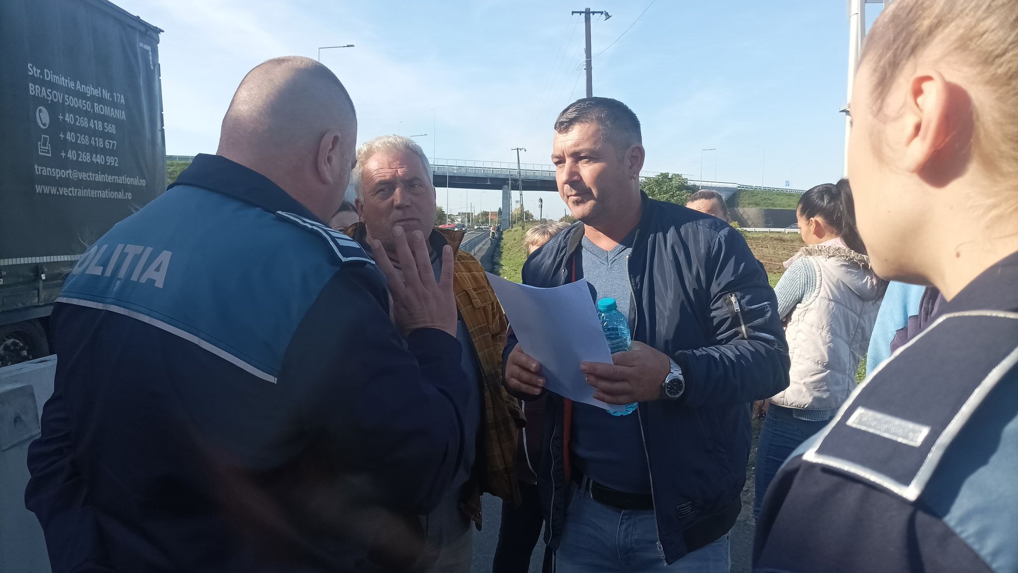 Un nou protest pe Centura de ocolire