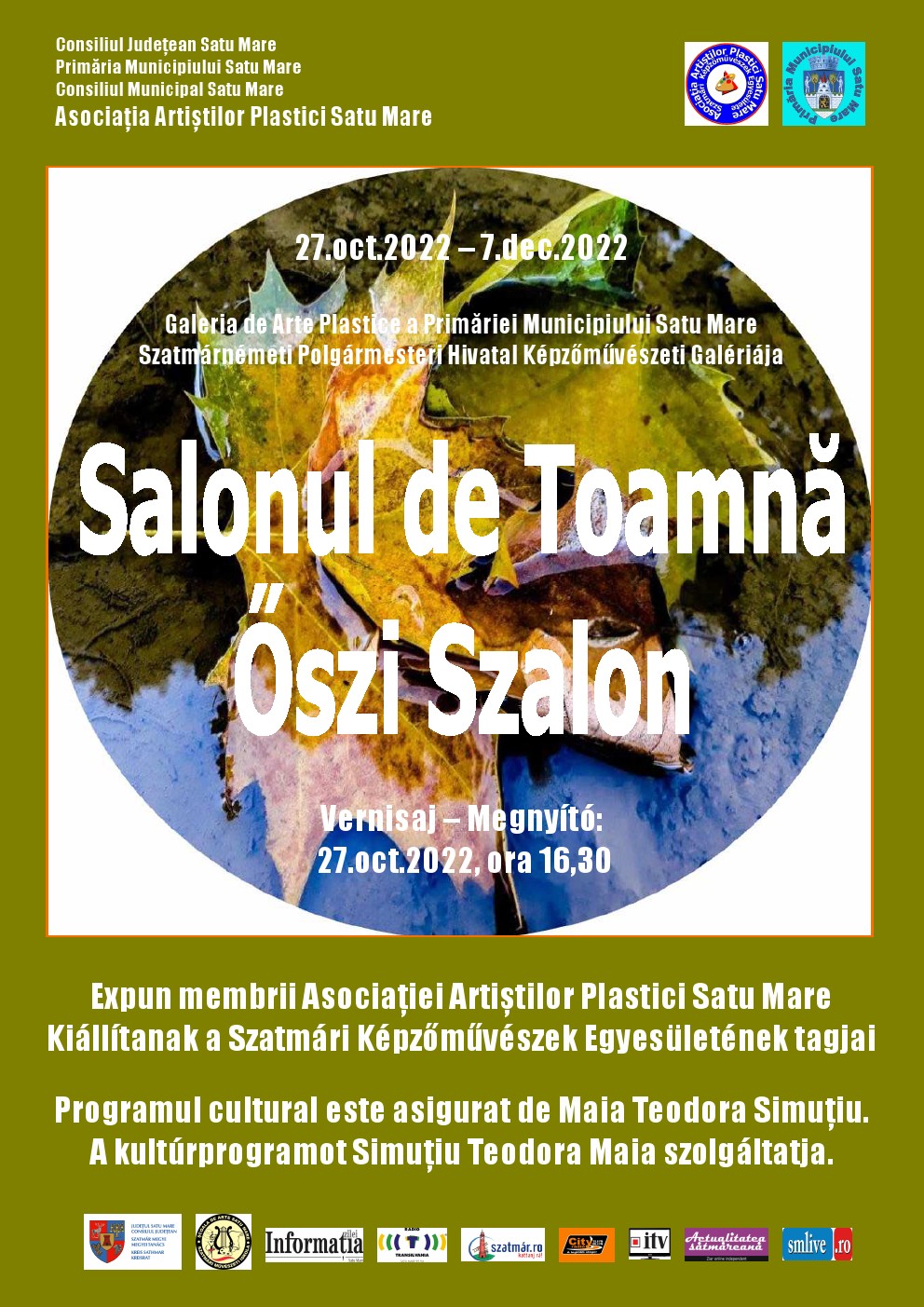 Salonul de Toamnă la Primăria Municipiului Satu Mare