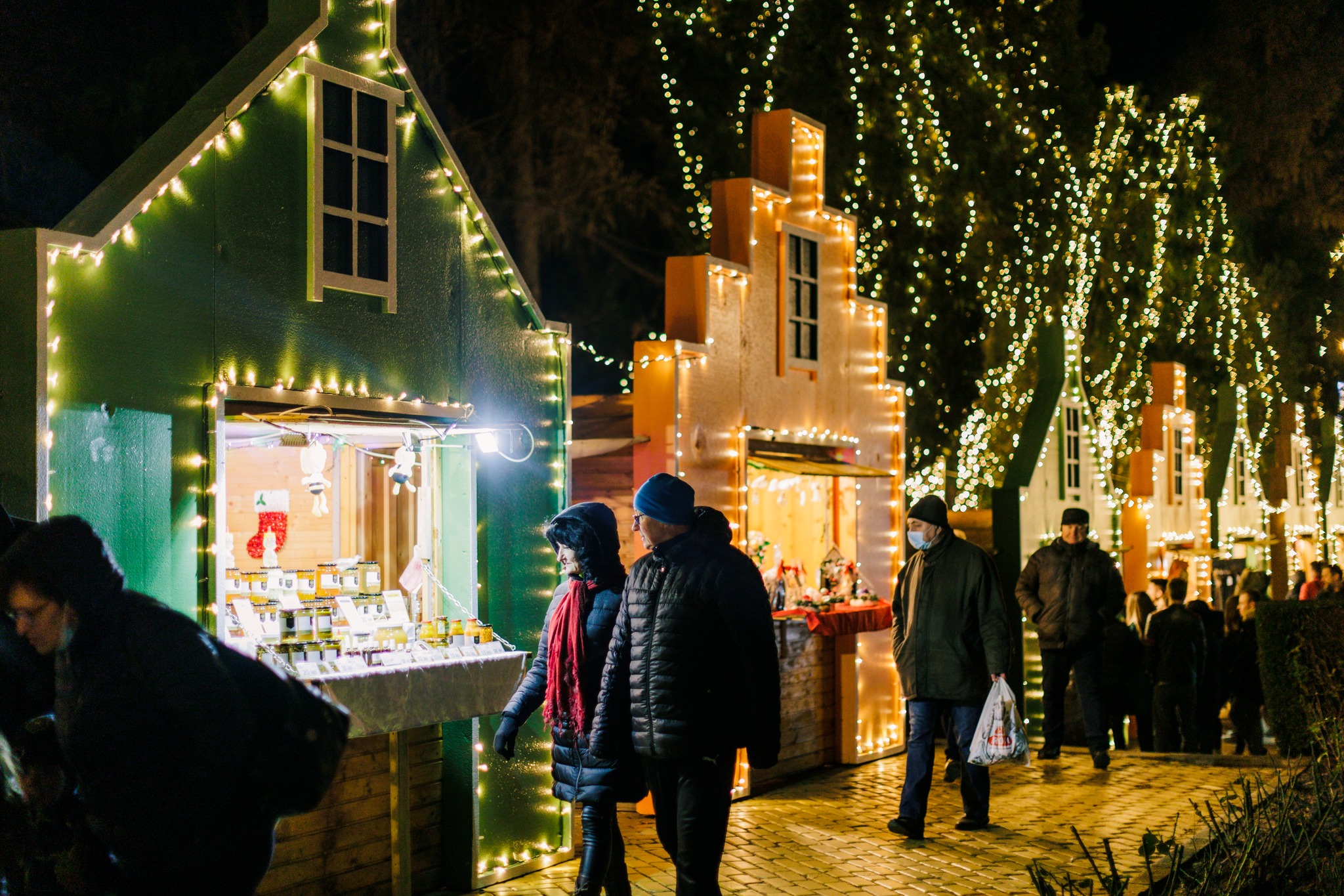 Pregătiri pentru Târgul de Crăciun