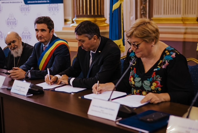 PROTOCOL ÎNTRE U.V.V.G. ARAD ȘI U.B.B. CLUJ-NAPOCA