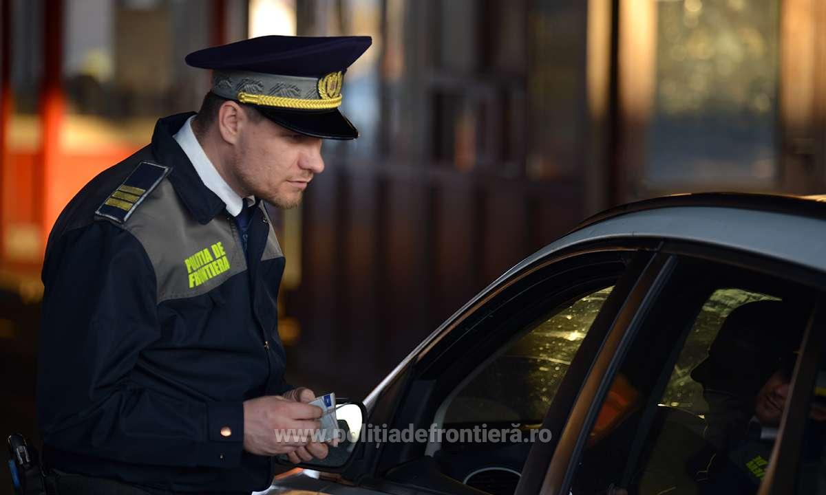 Autoturism căutat de autoritățile din România, oprit la PTF Petea