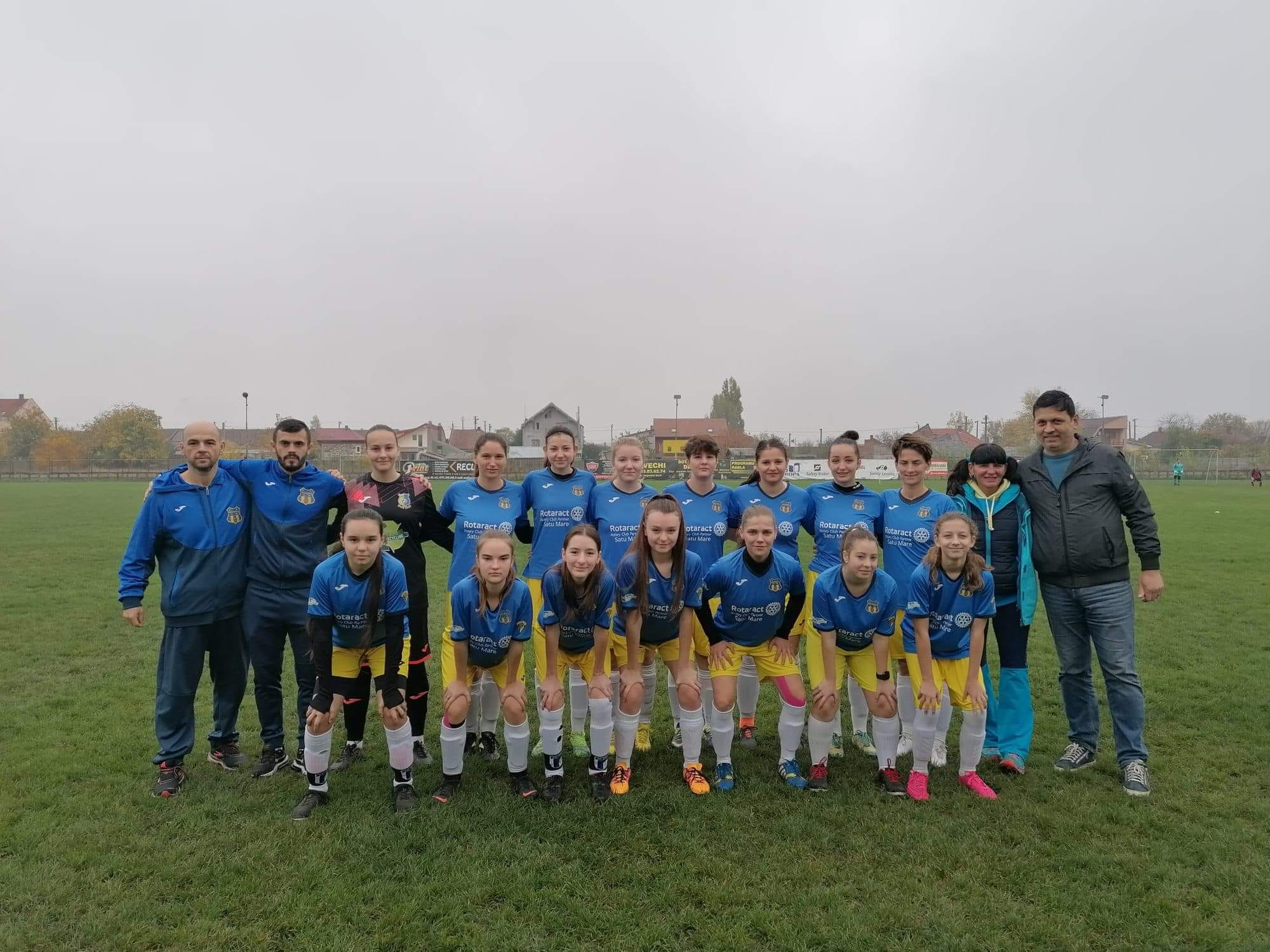 Fetele de la Olimpia au trecut cu brio de primul test!