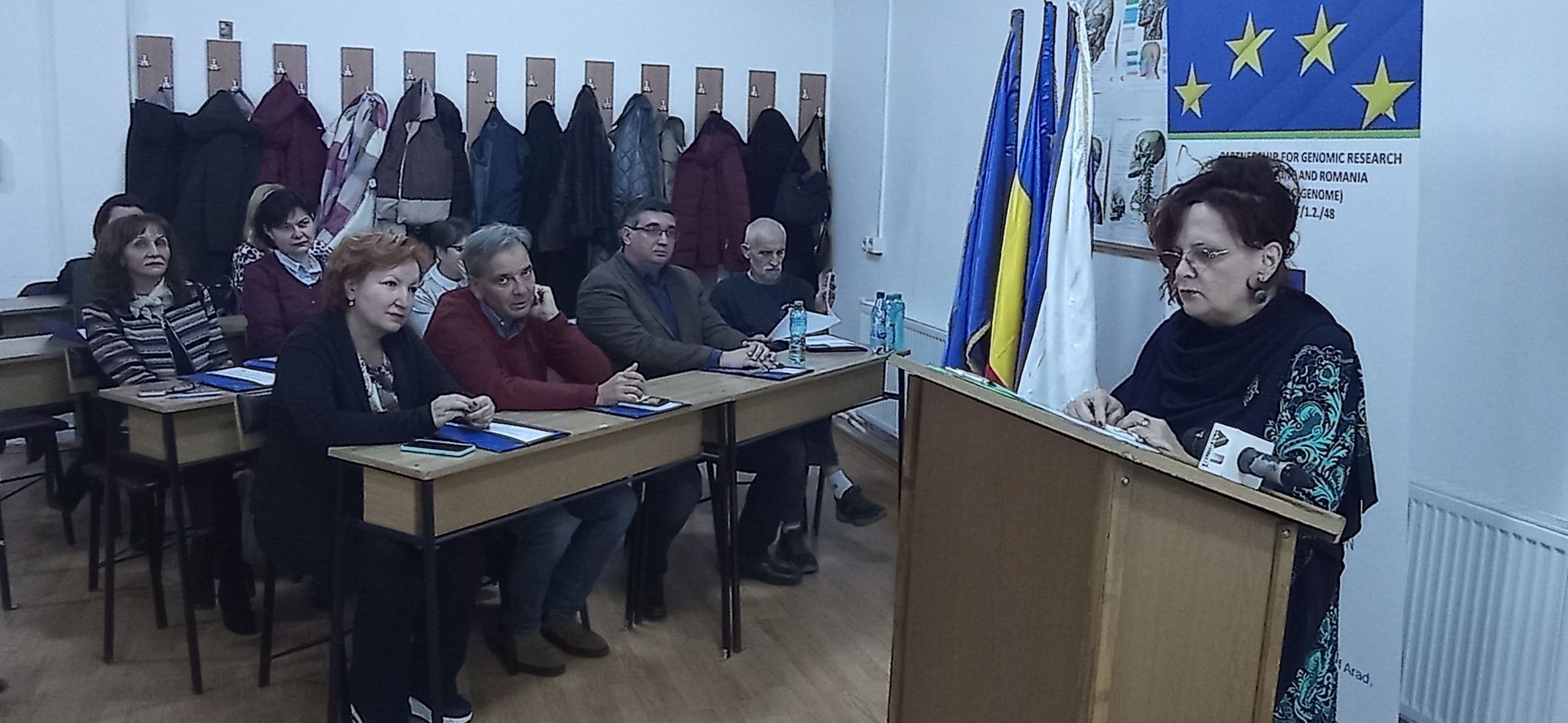 Workshop internațional privind studiul genomului uman la UVVG Satu Mare