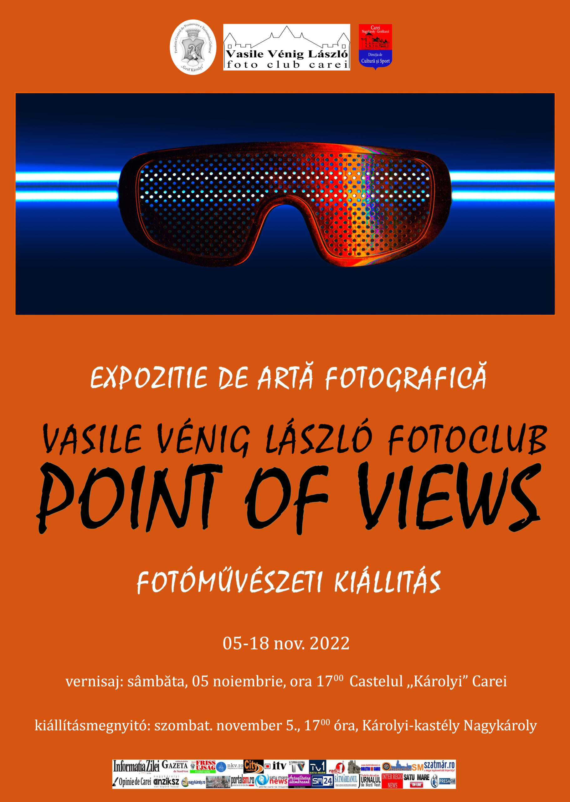 Vernisajul expoziției de fotografie „Point of views” la castelul din Carei