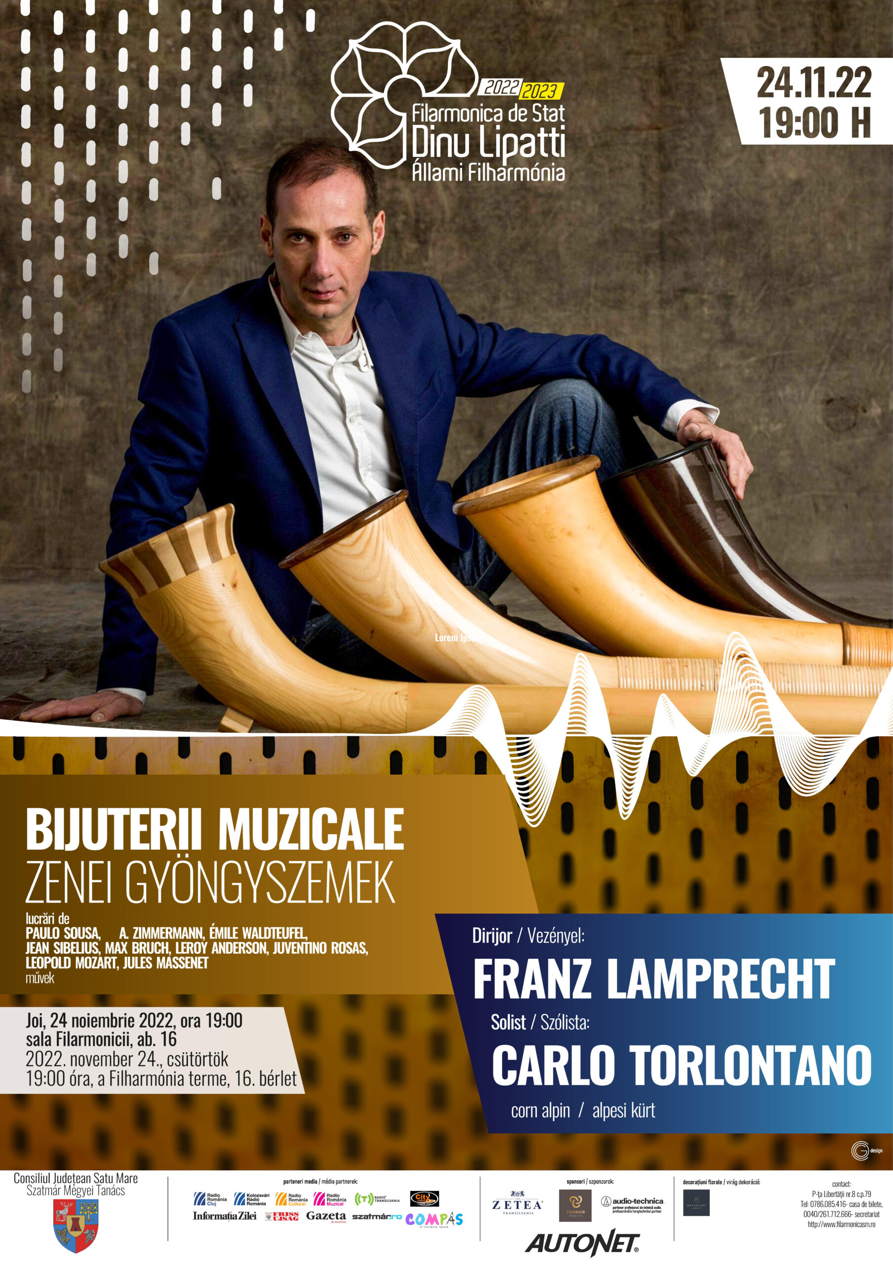 Bijuterii Muzicale oferite de Filarmonica de Stat Dinu Lipatti