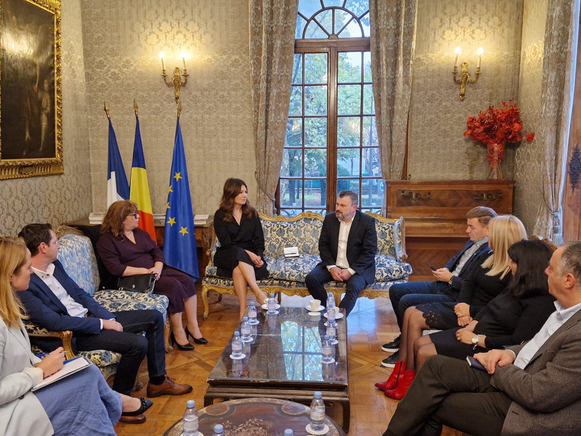 Sătmăreanul Gheorghe Cârciu, în vizită de lucru la Paris