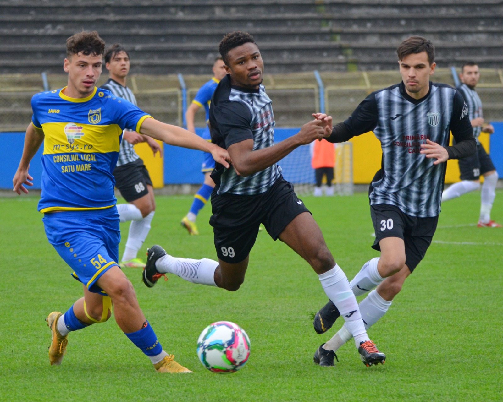 Trupa lui Csik după puncte la Jucu