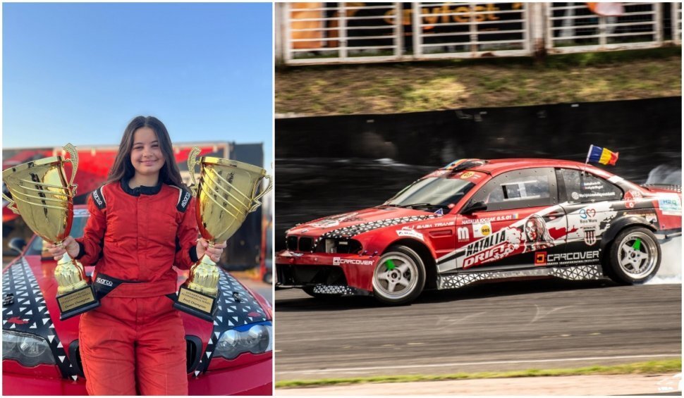 Povestea Nataliei Iocsak... Prima româncă din istorie care a reușit să câștige locul întâi la Drift, la clasele Queen și Pro2