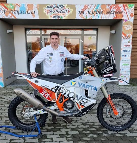 Mani Gyenes , pregătit pentru cel de-al 13-lea său Dakar!