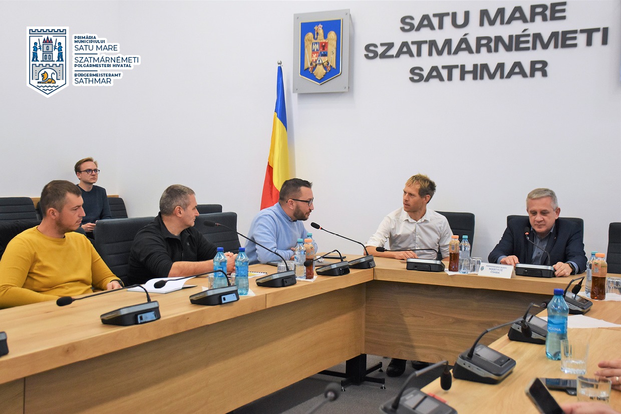 Reuniune de lucru organizată la Primăria Satu Mare