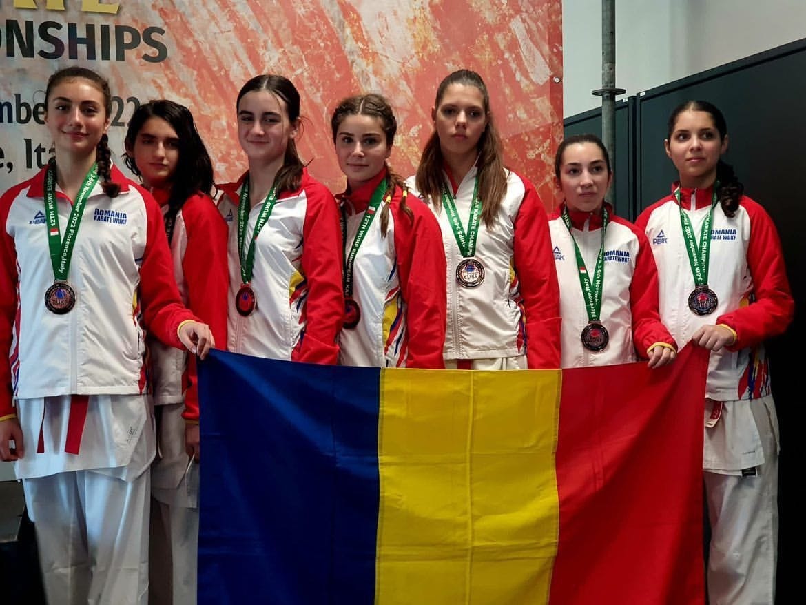 Performanță. 11 medalii la Europene pentru karateka de la Zanshin!