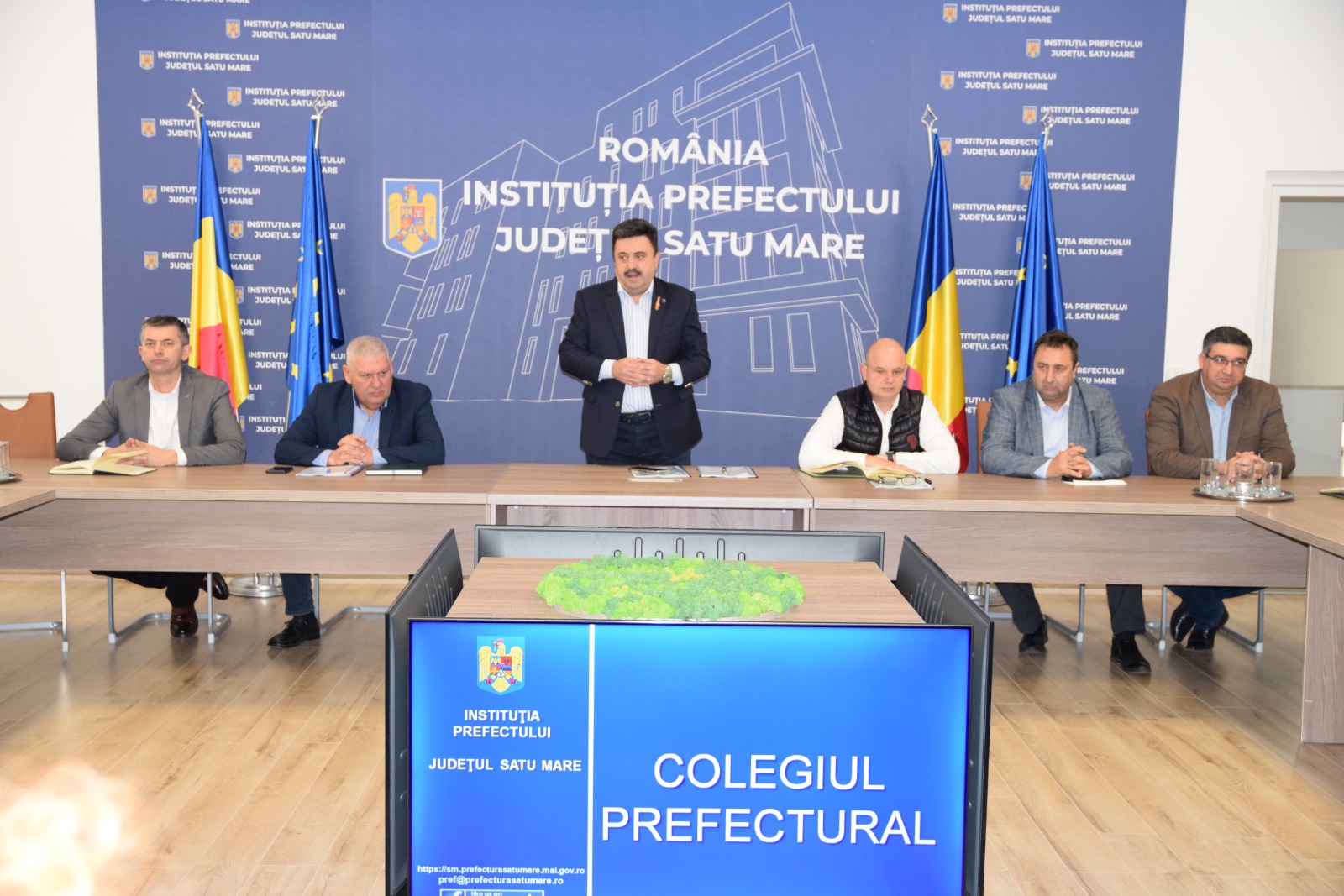 Ședință prodigioasă de Colegiu Prefectural la Satu Mare