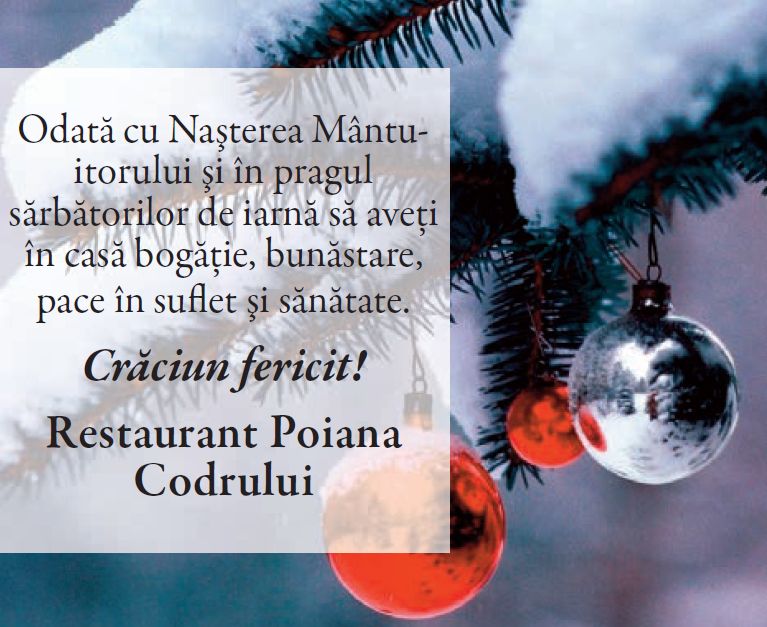 Felicitări de Crăciun!
