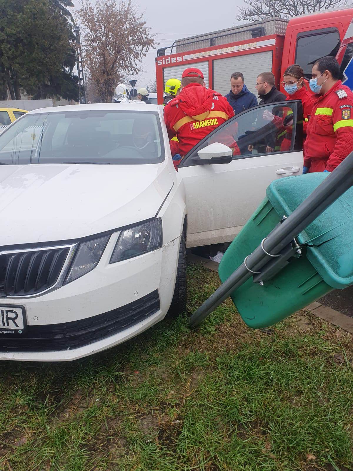 ACCIDENT GRAV. Persoană ÎNCARCERATĂ