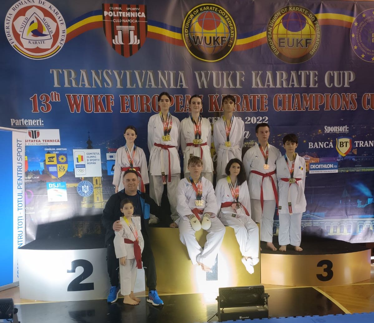 Karateka de la Zanshin  au impresionat la Cupa Campionilor de la Cluj