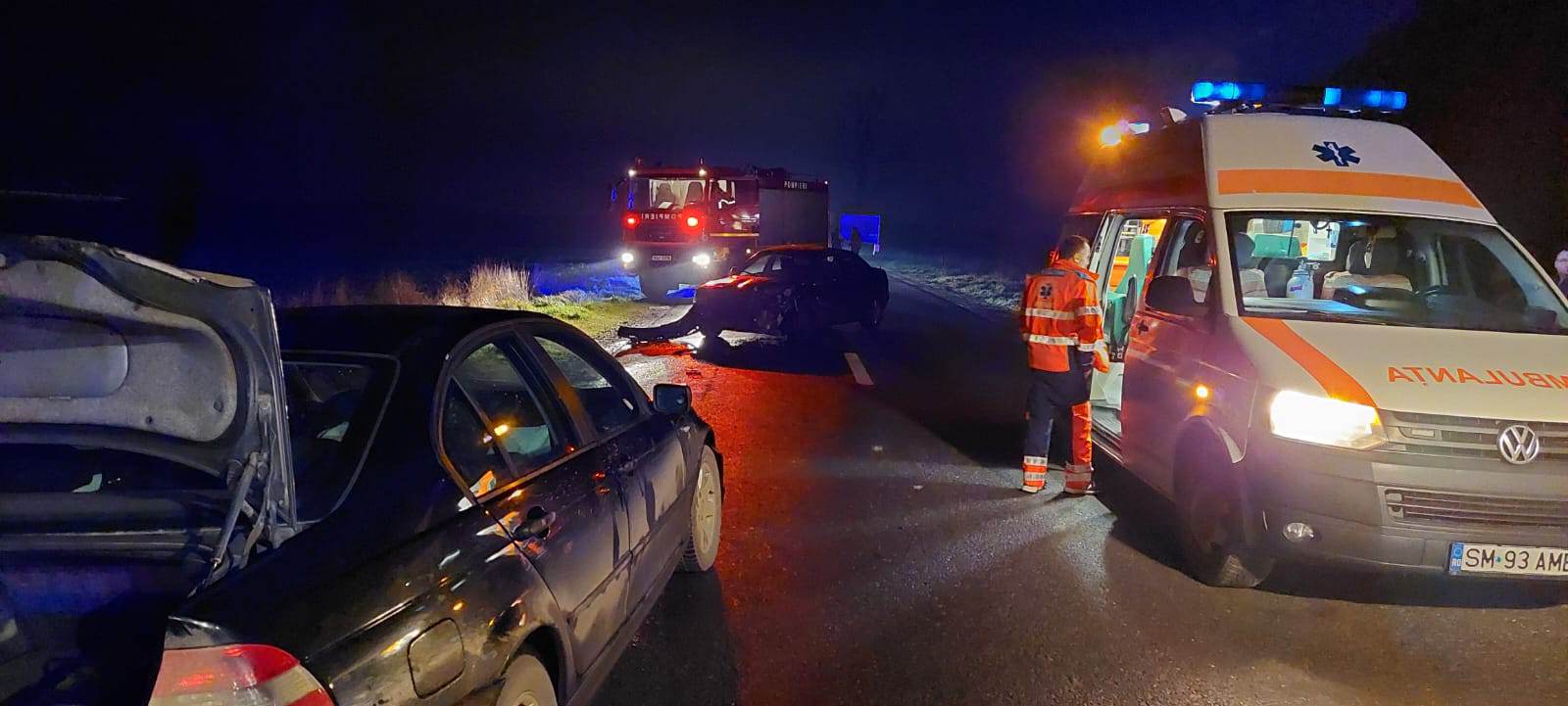 FOTOGALERIE. ACCIDENT GRAV. Patru VICTIME. Două la SPITAL