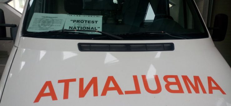 Protest la Ambulanță