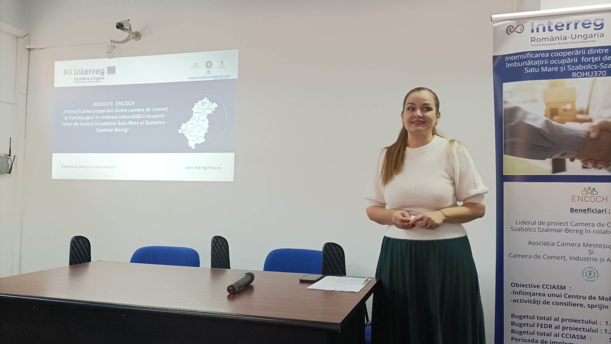 Se finalizează proiectul „Intensificarea cooperării dintre camere de comerţ şi meşteşuguri în vederea îmbunătățirii ocupării forței de muncă în județele Satu Mare și Szabolcs-Szatmár-Bereg“