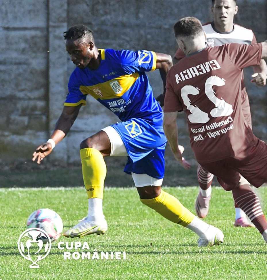 Senegalezul Guyene Mansour,  golgheterul CSM-ului în Liga a 3-a