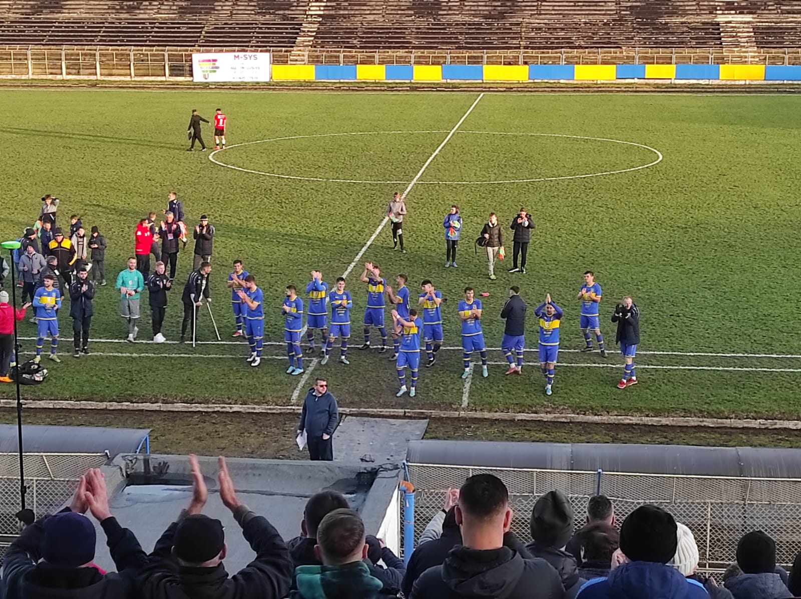 Victorie categorică în ultimul meci al anului