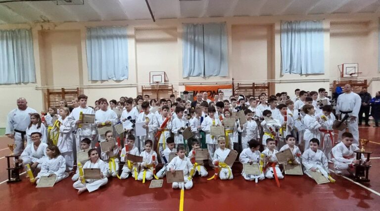 Examen de grad și o gală de final de an la AJ Karate