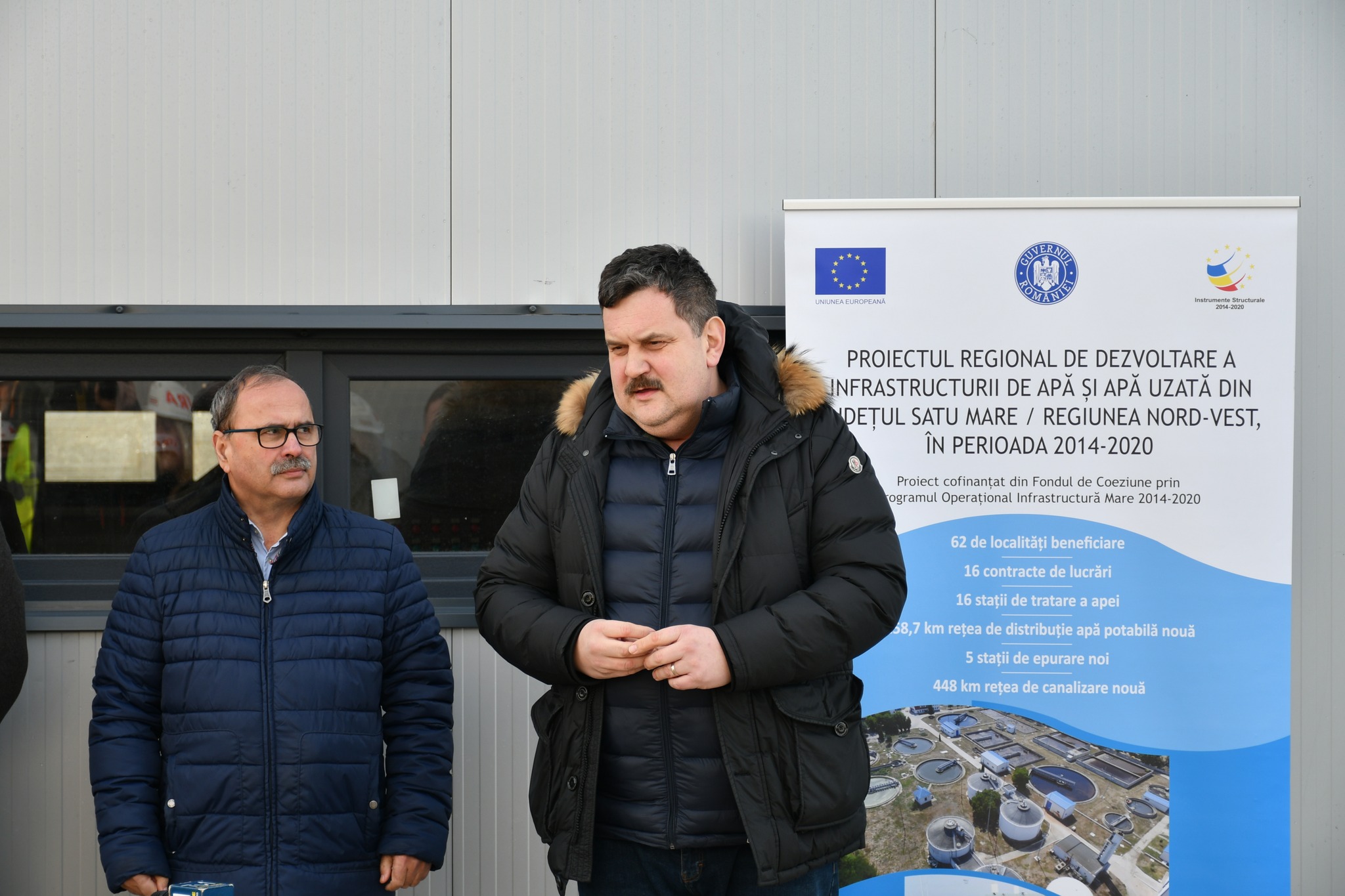 Lucrările la Stației de epurare din Orașu Nou, finalizate