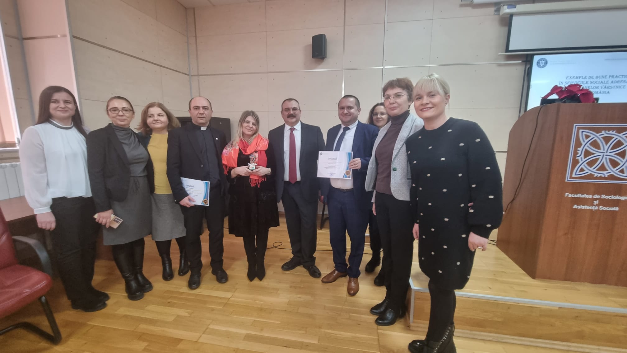Direcția de Asistență Socială Satu Mare, premiată la București