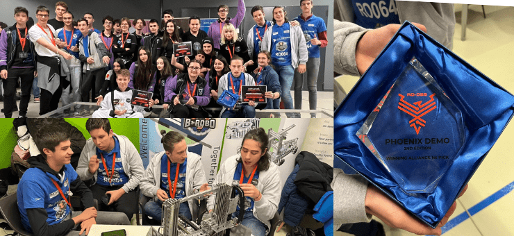 Două echipe din Satu Mare au câștigat locul I și II la concursul de robotică din Cluj-Napoca