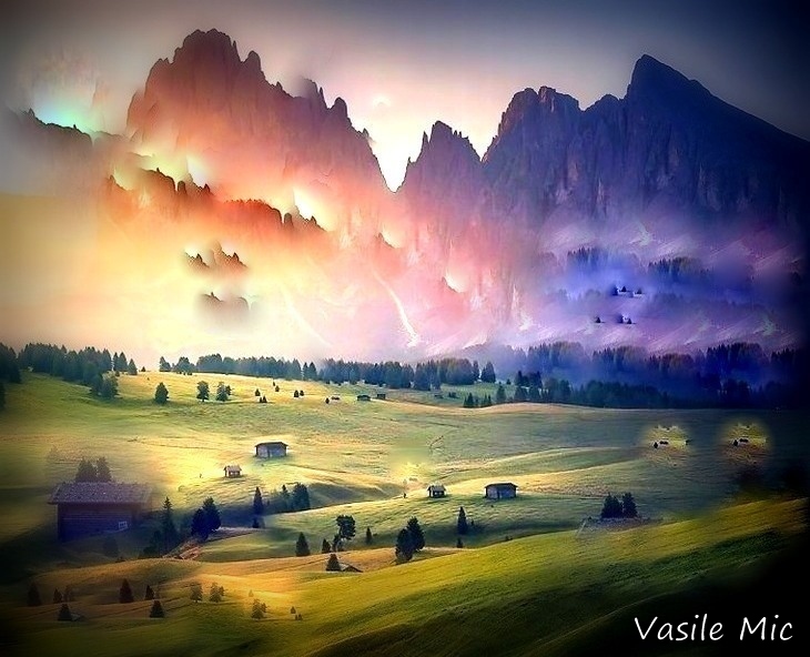 Pictorul Vasile Mic sau Jocul de-a lumea