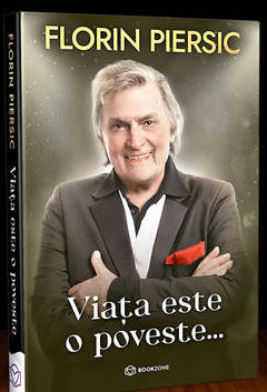 Florin Piersic ne dăruiește  o minunată carte despre viața sa