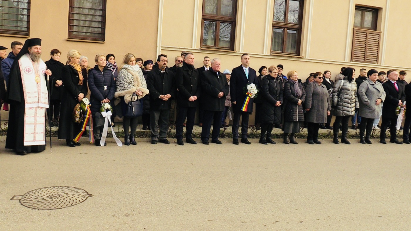 Dezvelire plăcii comemorative Mihai Eminescu la Gyula