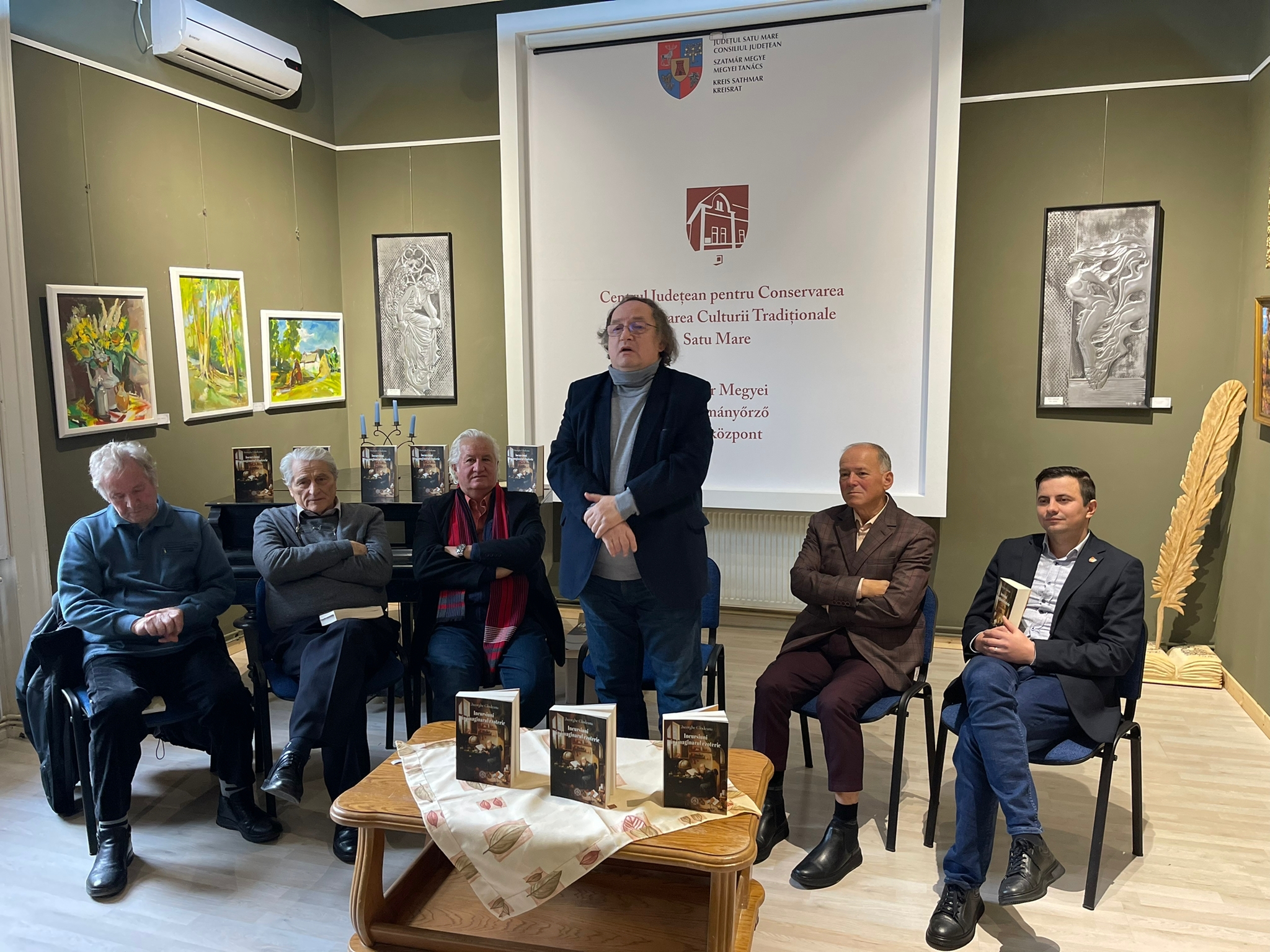 Lansare de carte „Incursiuni în imaginarul ezoteric” de Gheorghe Glodeanu