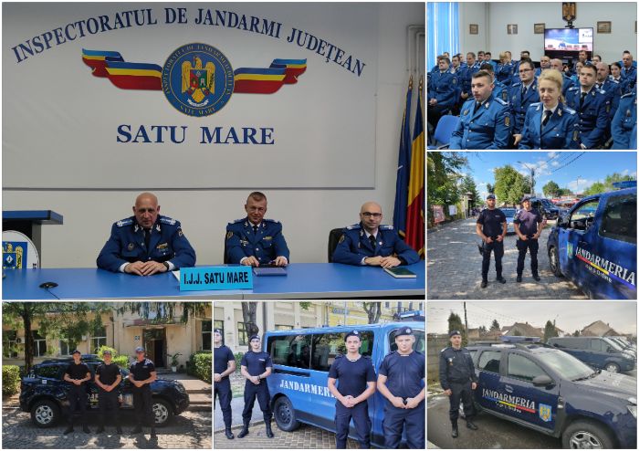 Jandarmii sătmăreni, la ora bilanțului