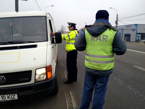 Acțiune a polițiștilor cu reprezentanții R.A.R.