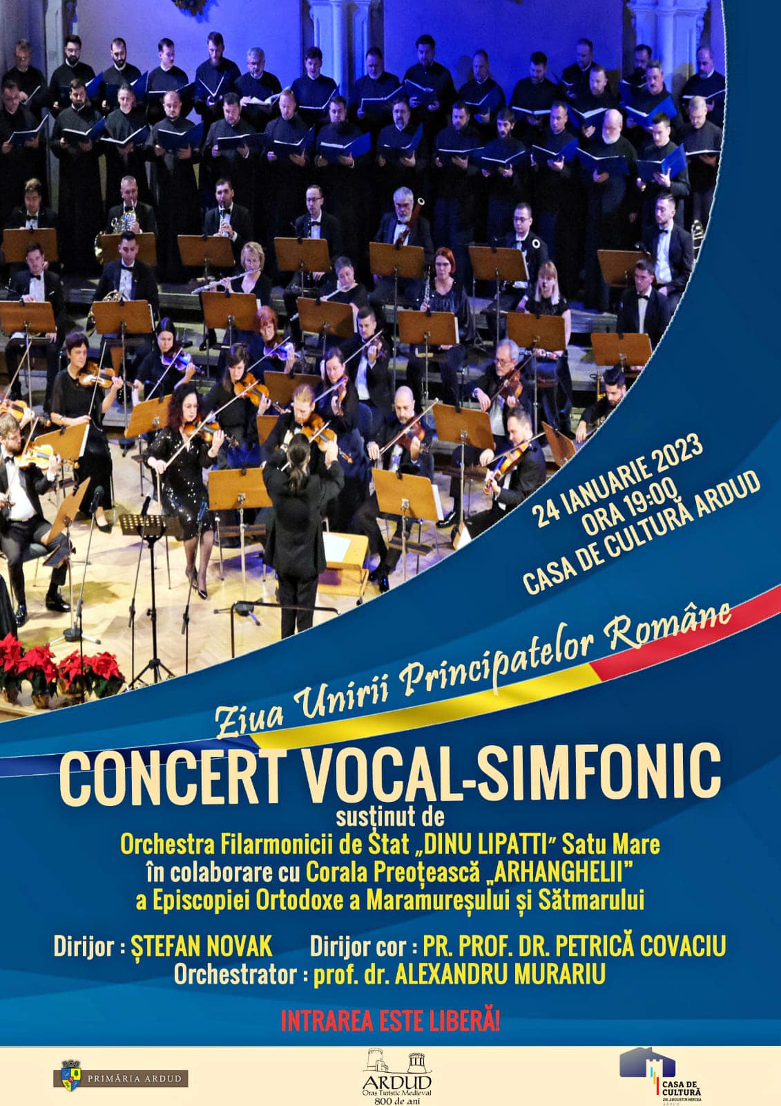 CONCERT VOCAL-SIMFONIC de Mica Unire, la Ardud