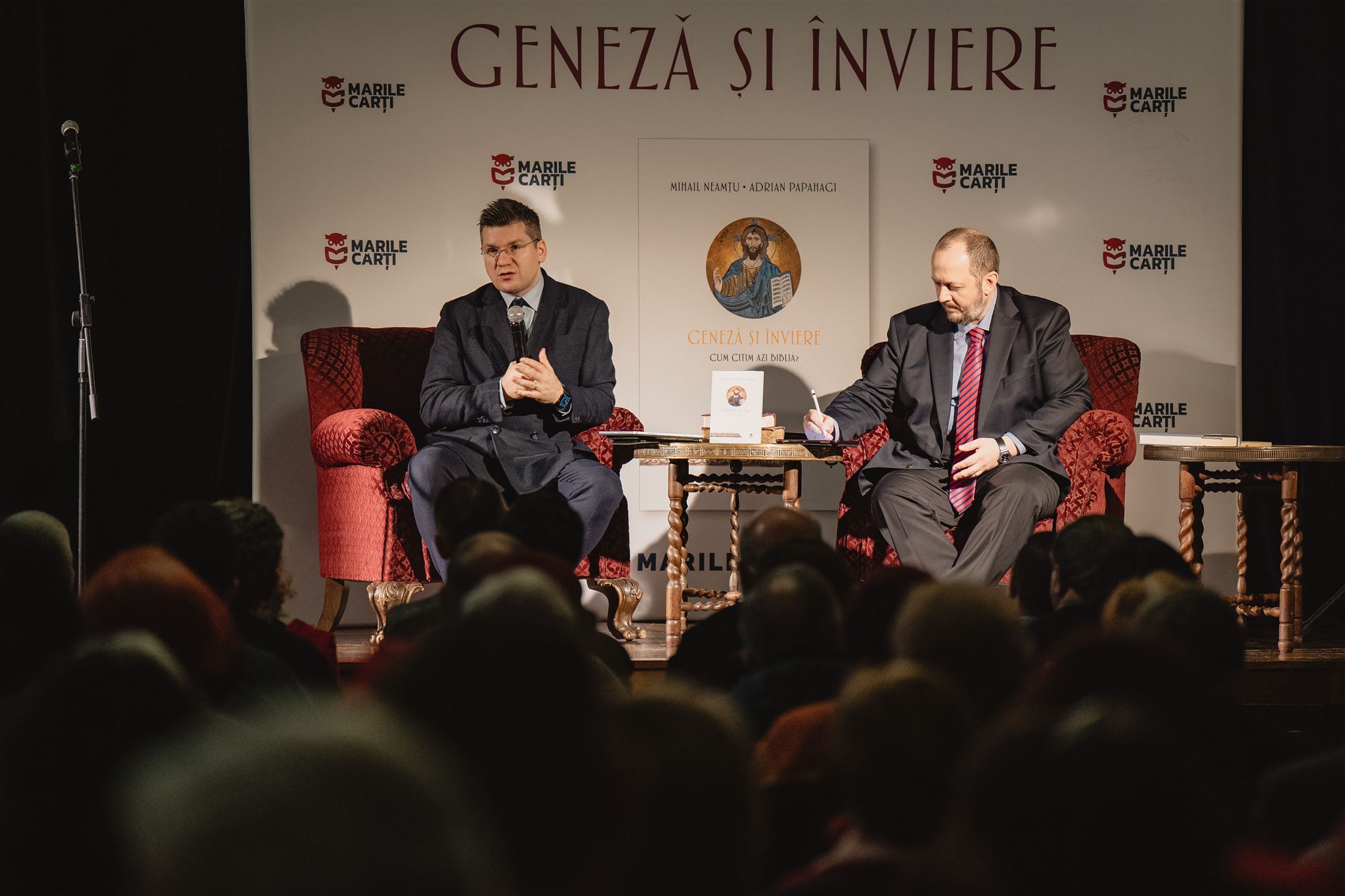 Conferință – Mihail Neamțu și Adrian Papahagi